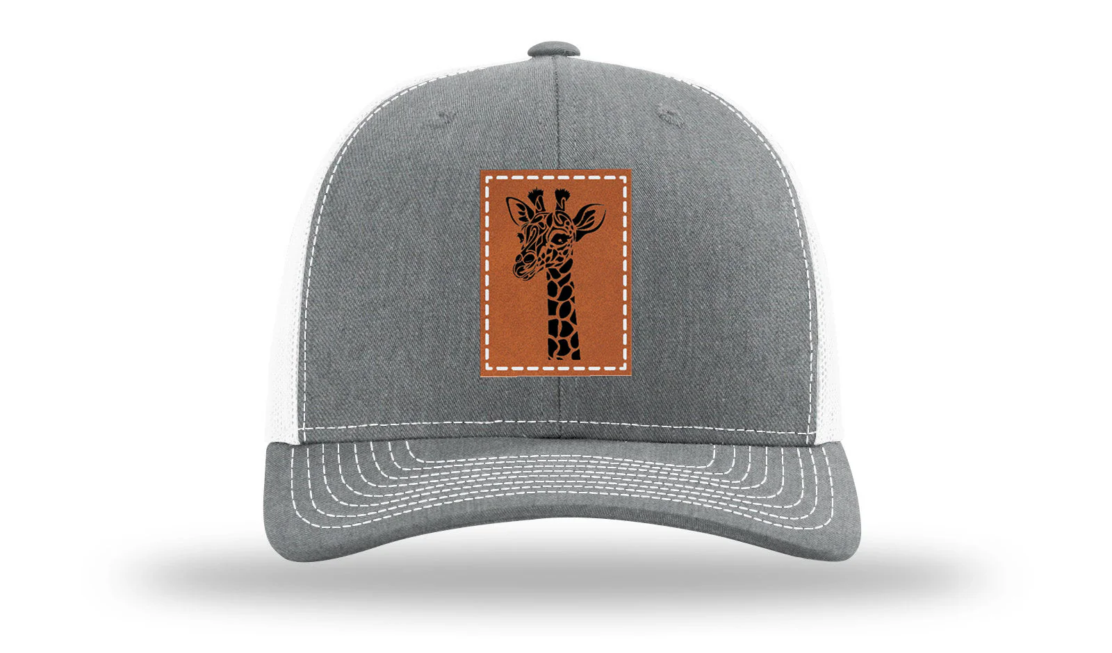 Giraffe Leather Patch Richardson 112 Hat - Image 21