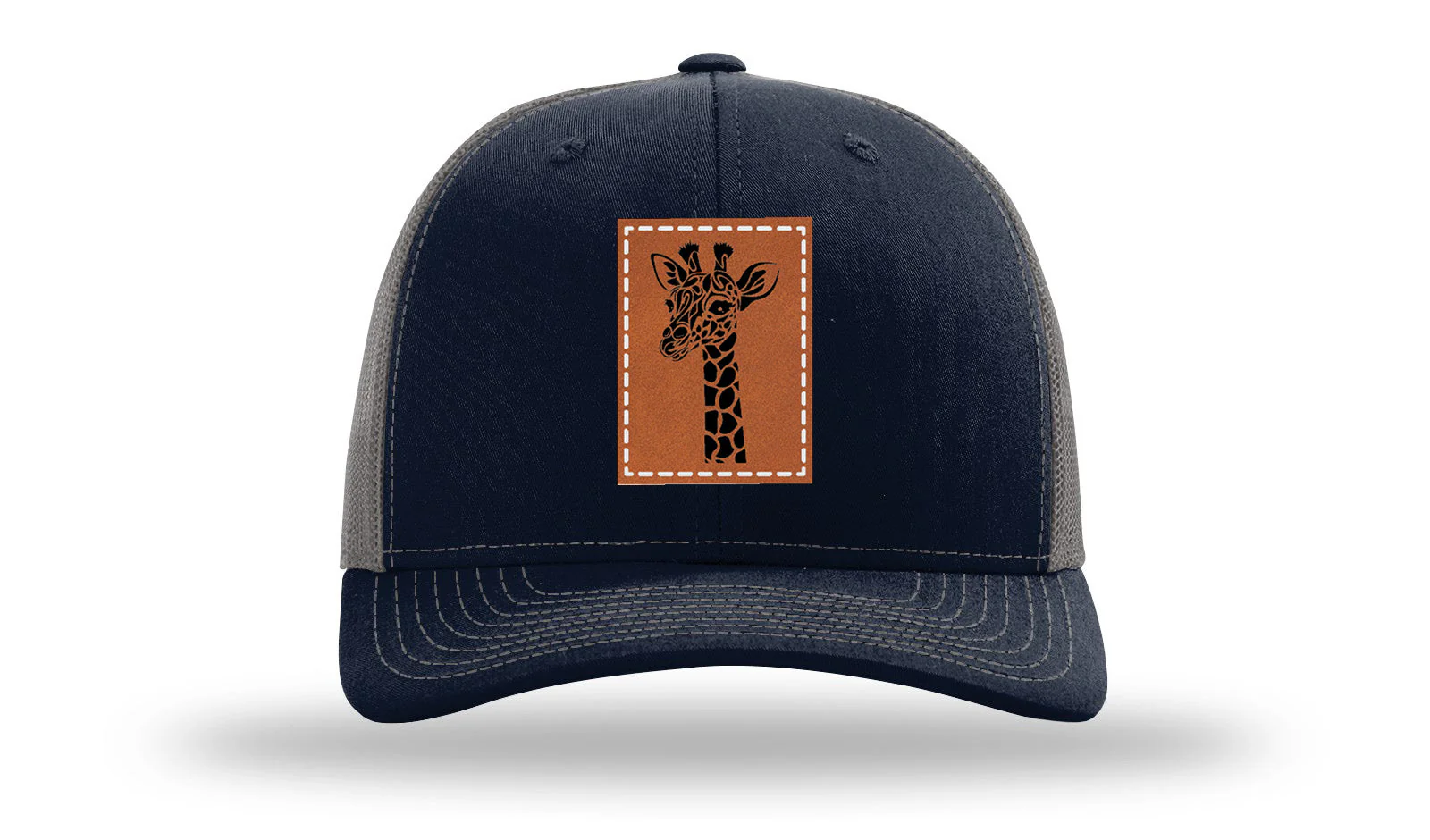 Giraffe Leather Patch Richardson 112 Hat - Image 27