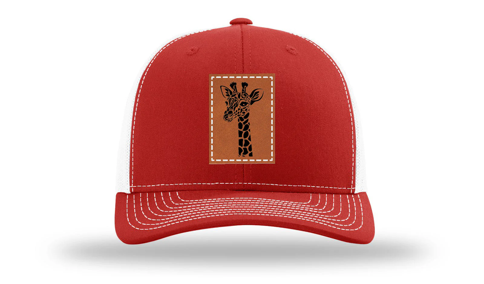 Giraffe Leather Patch Richardson 112 Hat - Image 31
