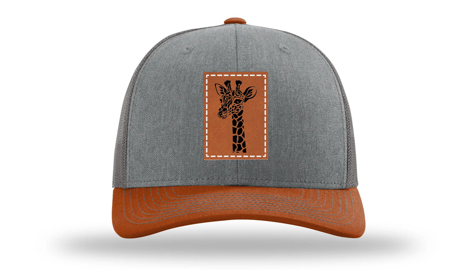 Giraffe Leather Patch Richardson 112 Hat - Image 39