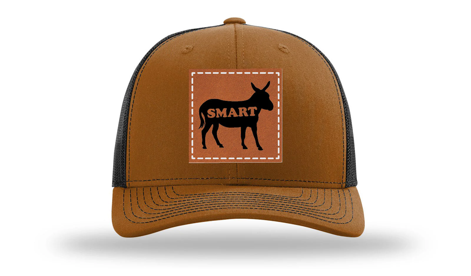 Smart A*s Leather Patch Richardson 112 Hat - Image 10