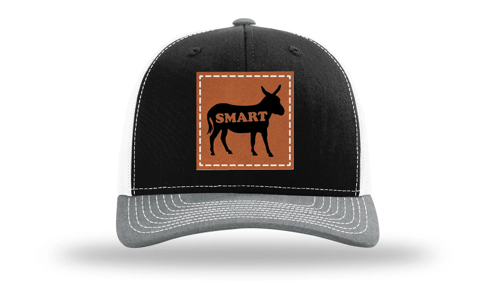 Smart A*s Leather Patch Richardson 112 Hat - Image 33