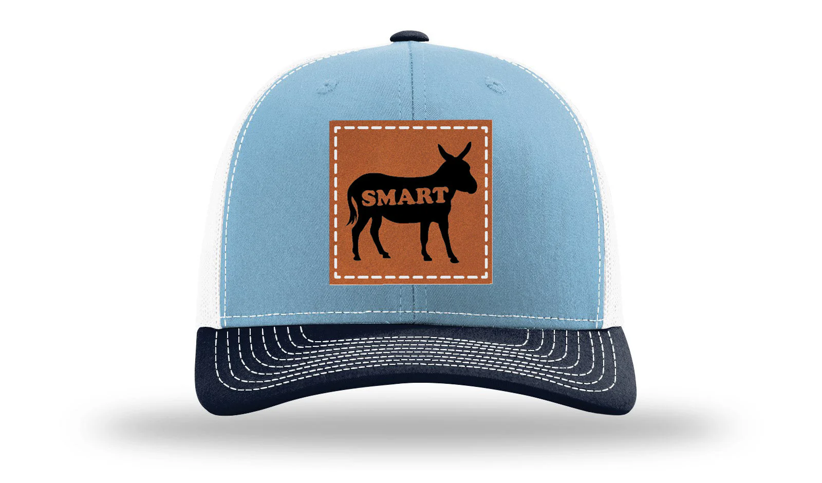Smart A*s Leather Patch Richardson 112 Hat - Image 34