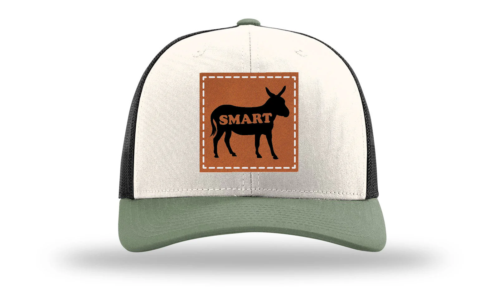Smart A*s Leather Patch Richardson 112 Hat - Image 35