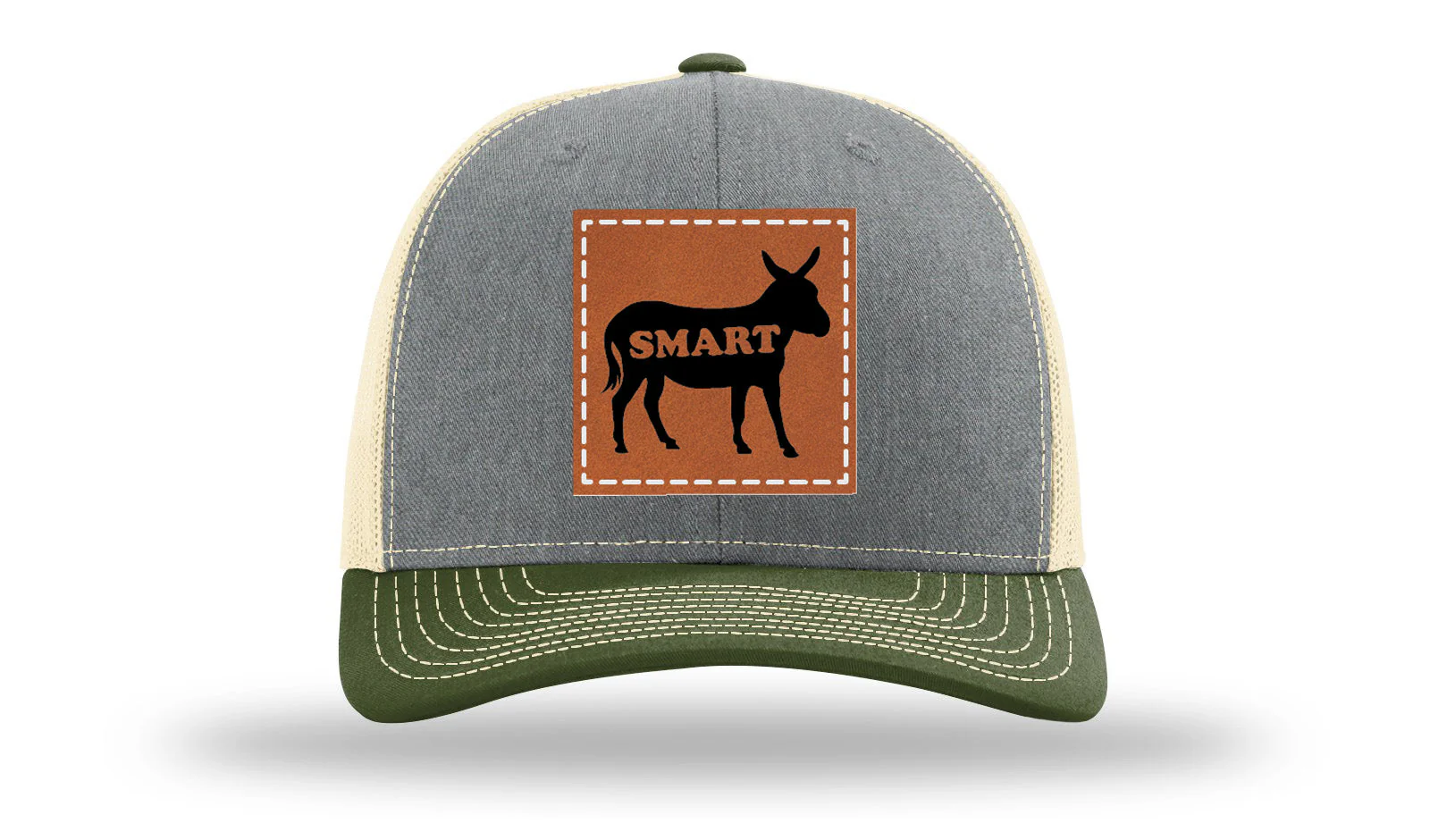 Smart A*s Leather Patch Richardson 112 Hat - Image 38