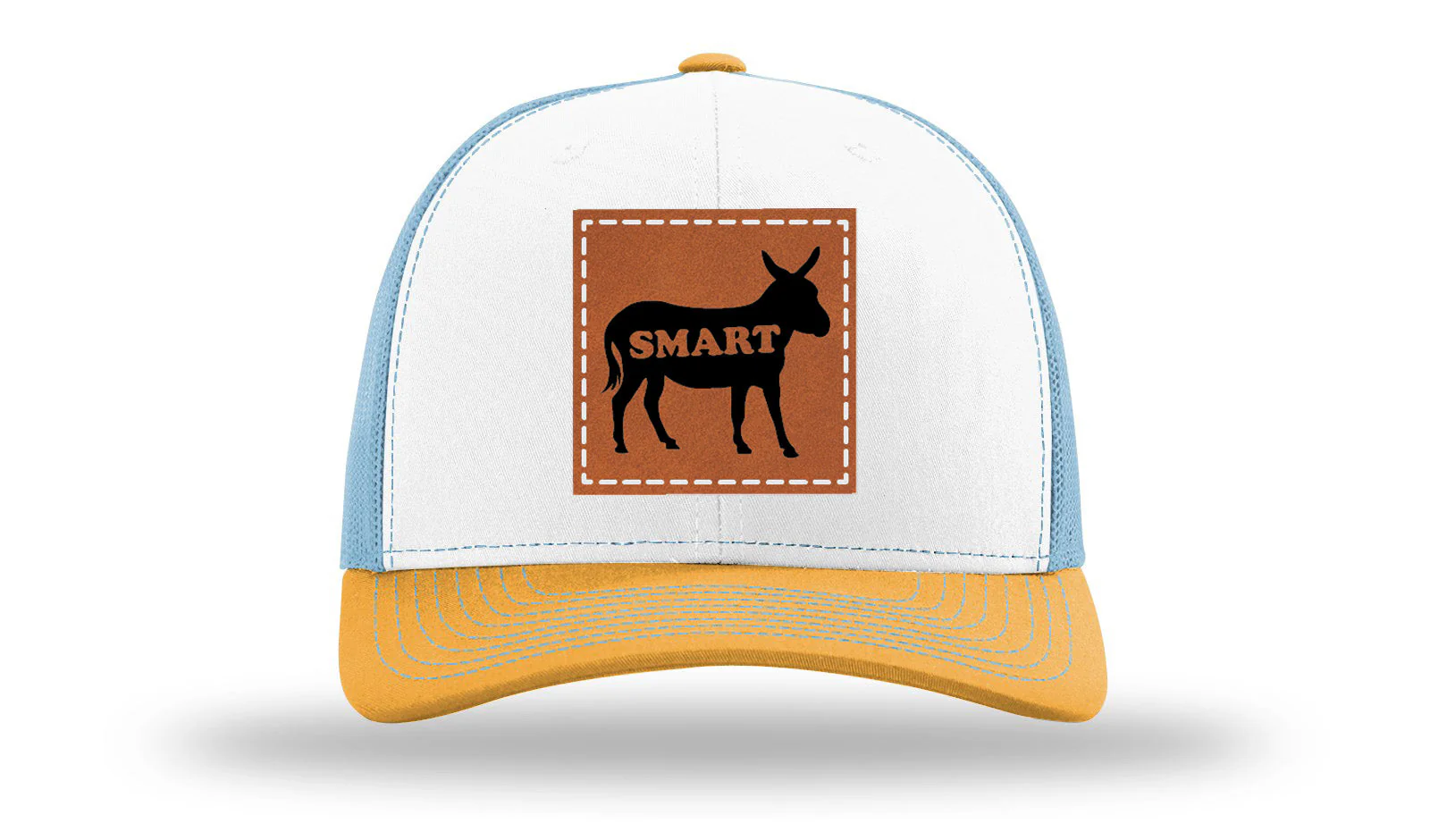 Smart A*s Leather Patch Richardson 112 Hat - Image 43