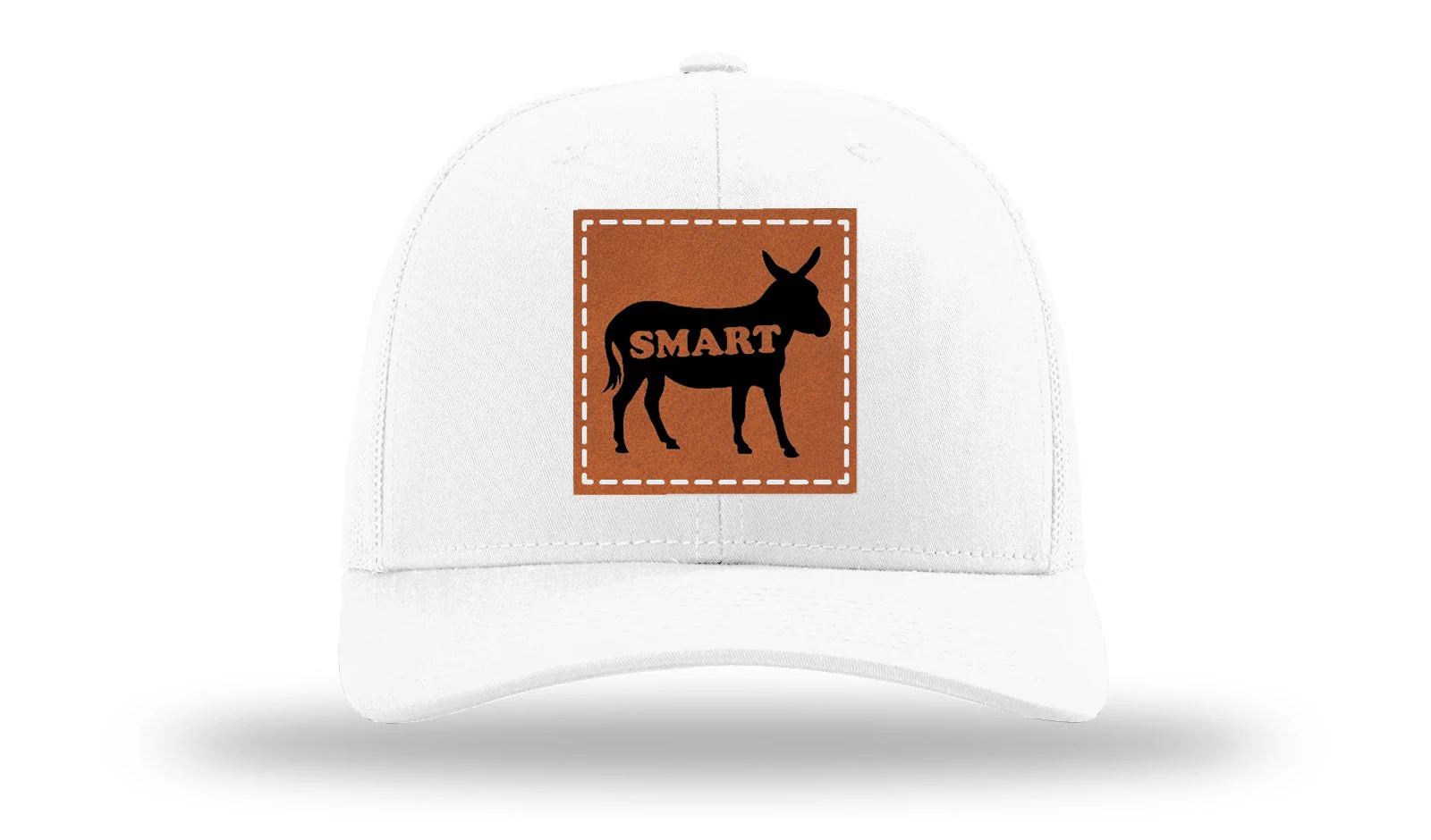 Smart A*s Leather Patch Richardson 112 Hat - Image 5