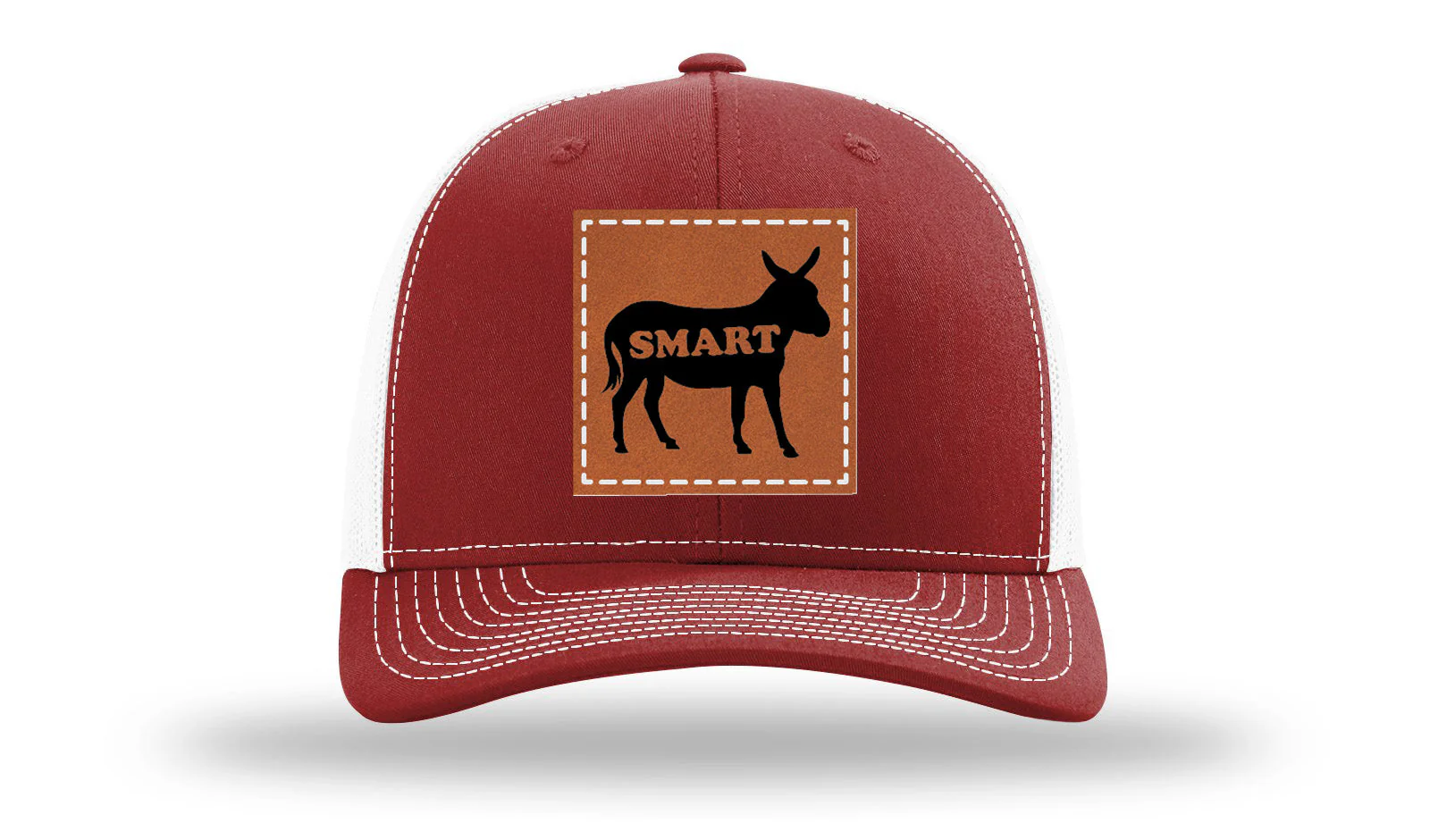 Smart A*s Leather Patch Richardson 112 Hat - Image 9