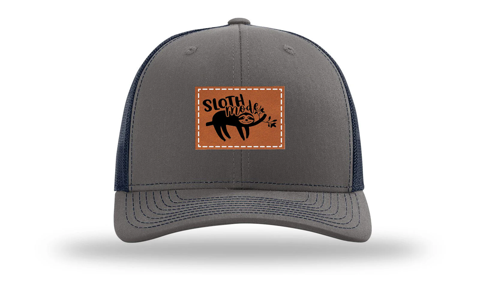 Sloth Leather Patch Richardson 112 Hat - Image 13