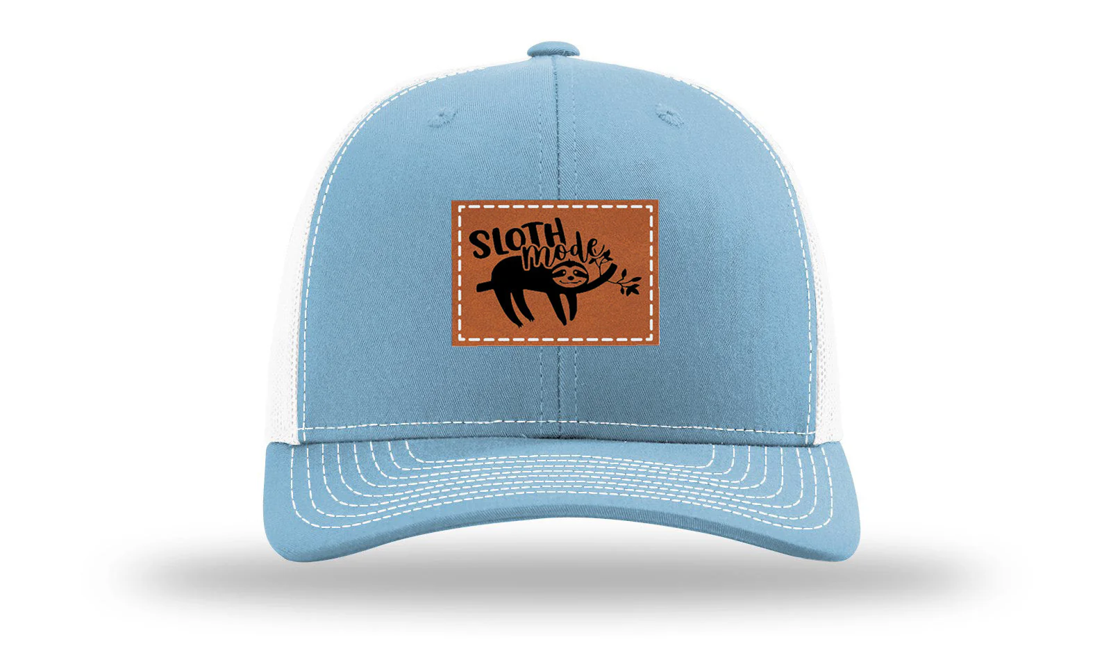 Sloth Leather Patch Richardson 112 Hat - Image 19