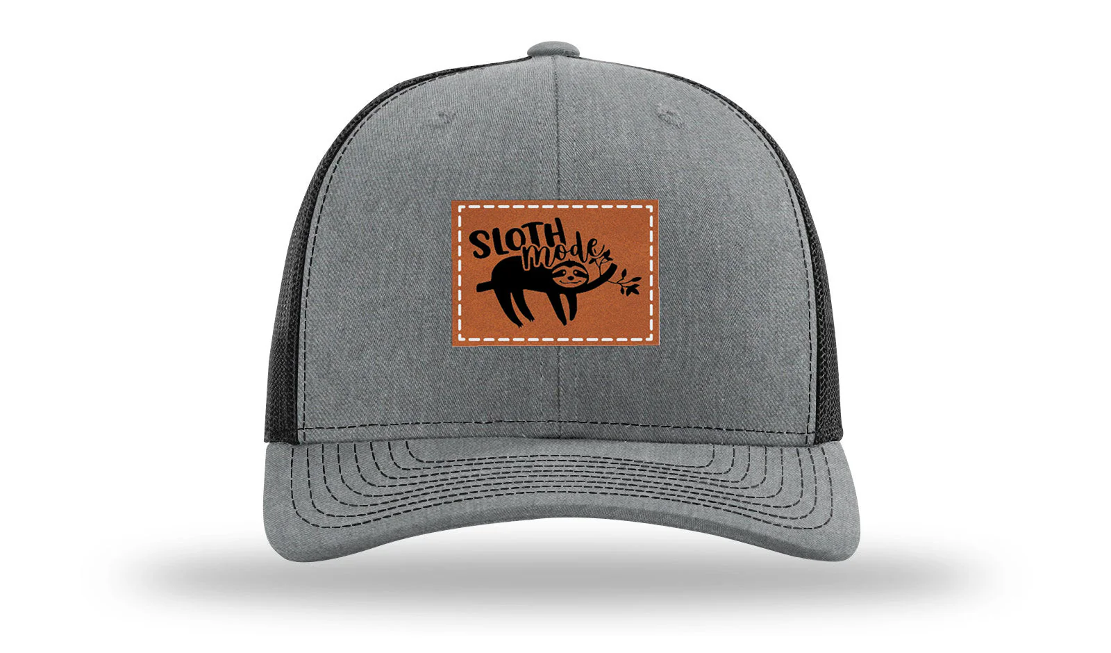 Sloth Leather Patch Richardson 112 Hat - Image 20