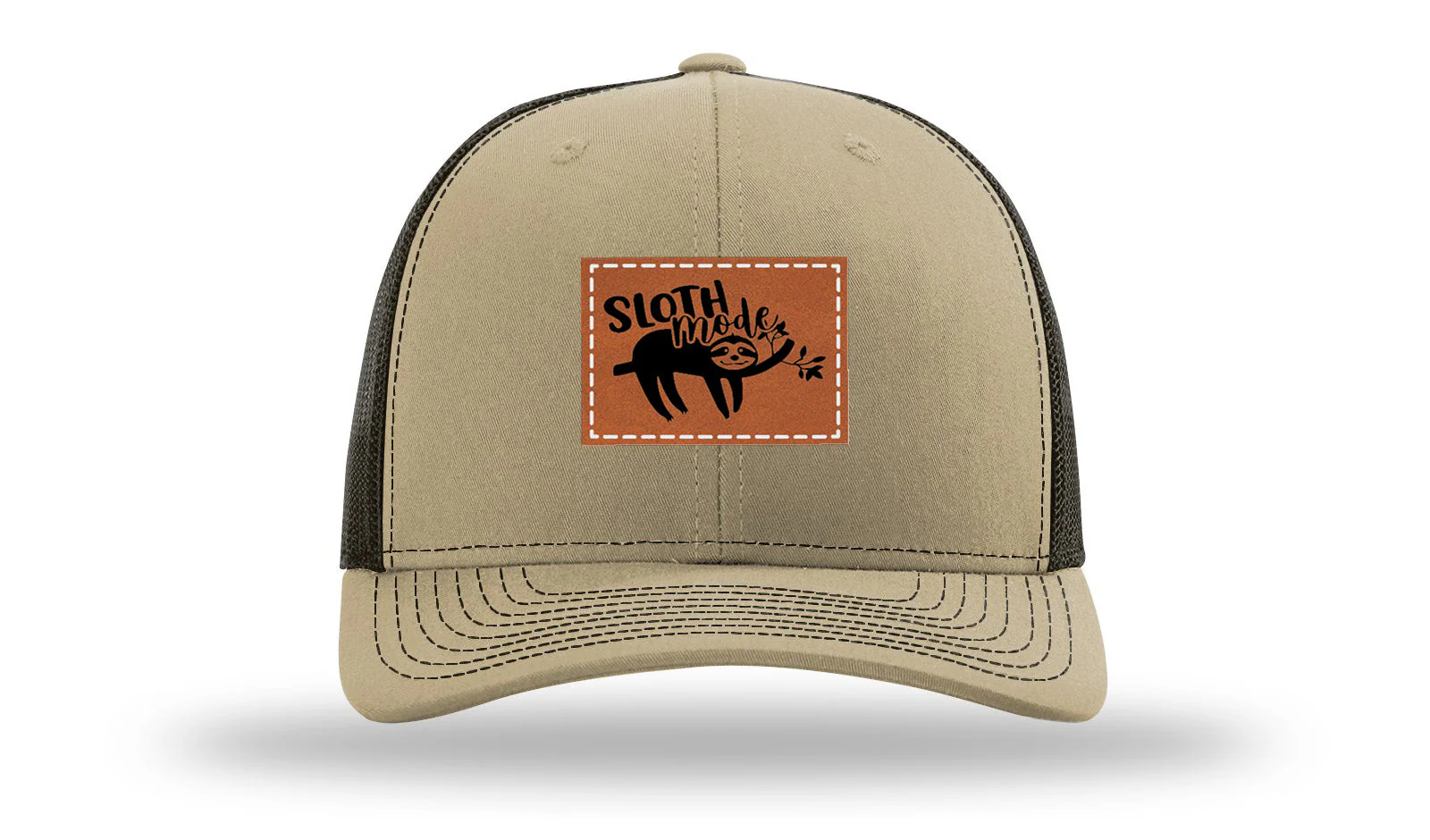 Sloth Leather Patch Richardson 112 Hat - Image 24
