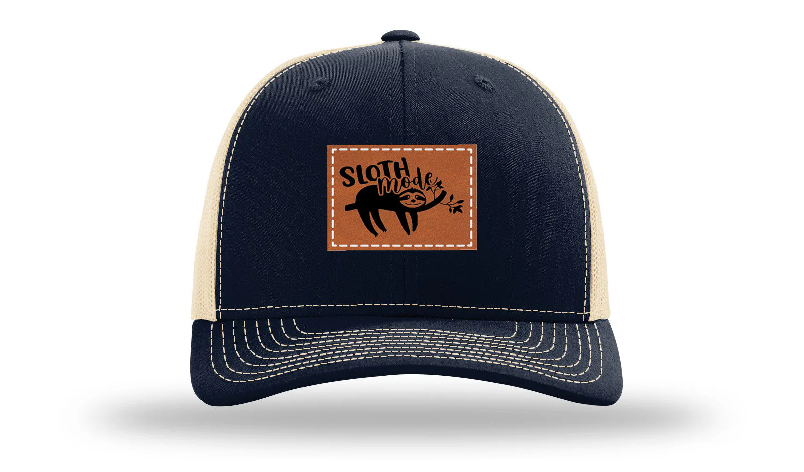 Sloth Leather Patch Richardson 112 Hat - Image 28