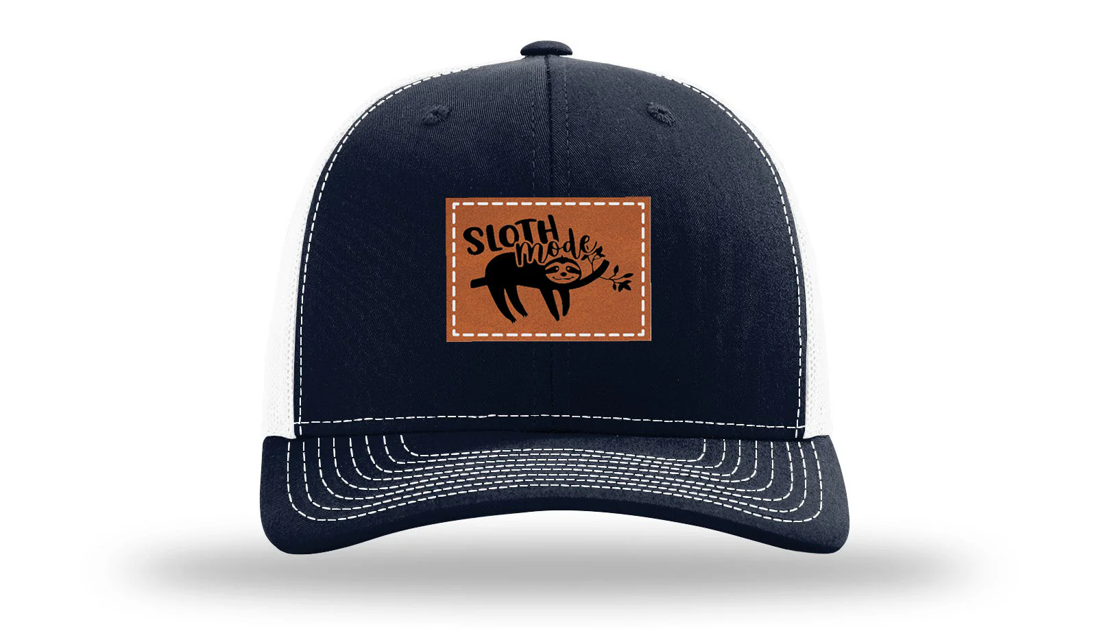 Sloth Leather Patch Richardson 112 Hat - Image 29