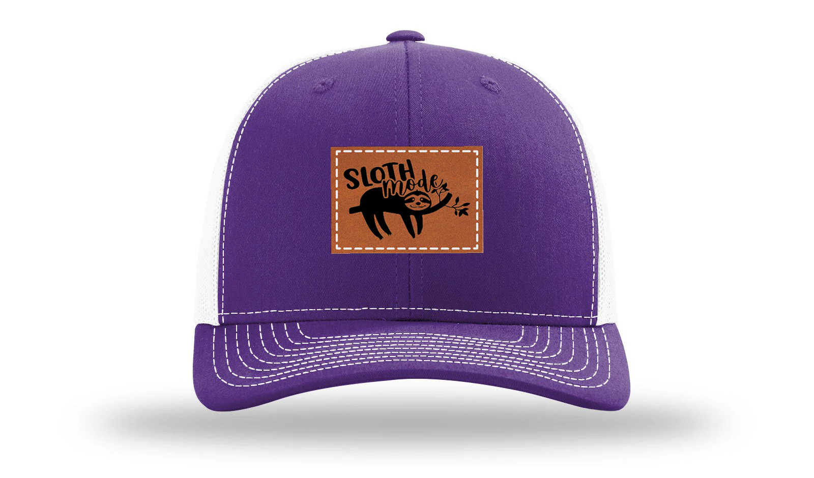 Sloth Leather Patch Richardson 112 Hat - Image 30