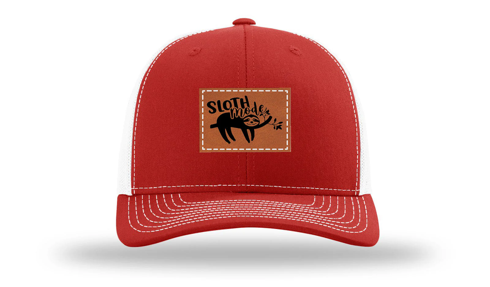 Sloth Leather Patch Richardson 112 Hat - Image 31