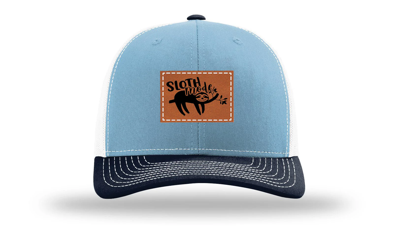 Sloth Leather Patch Richardson 112 Hat - Image 34