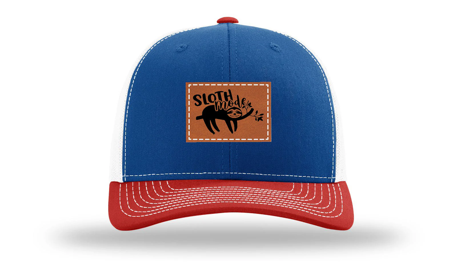 Sloth Leather Patch Richardson 112 Hat - Image 42