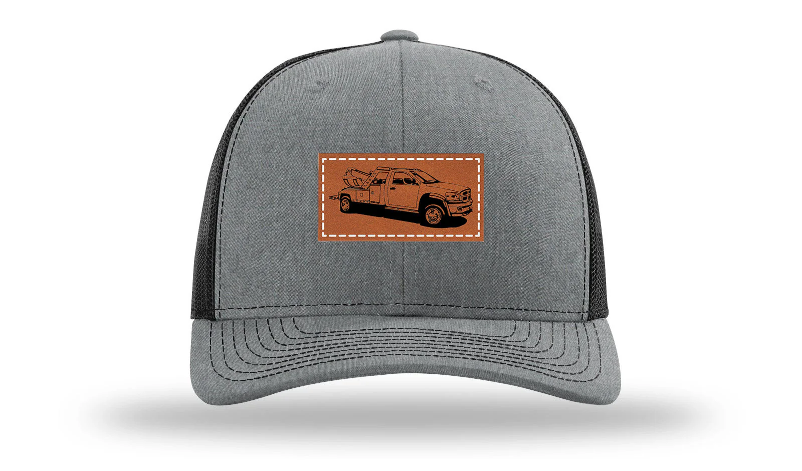 Tow Truck Leather Patch Richardson 112 Hat - Image 20