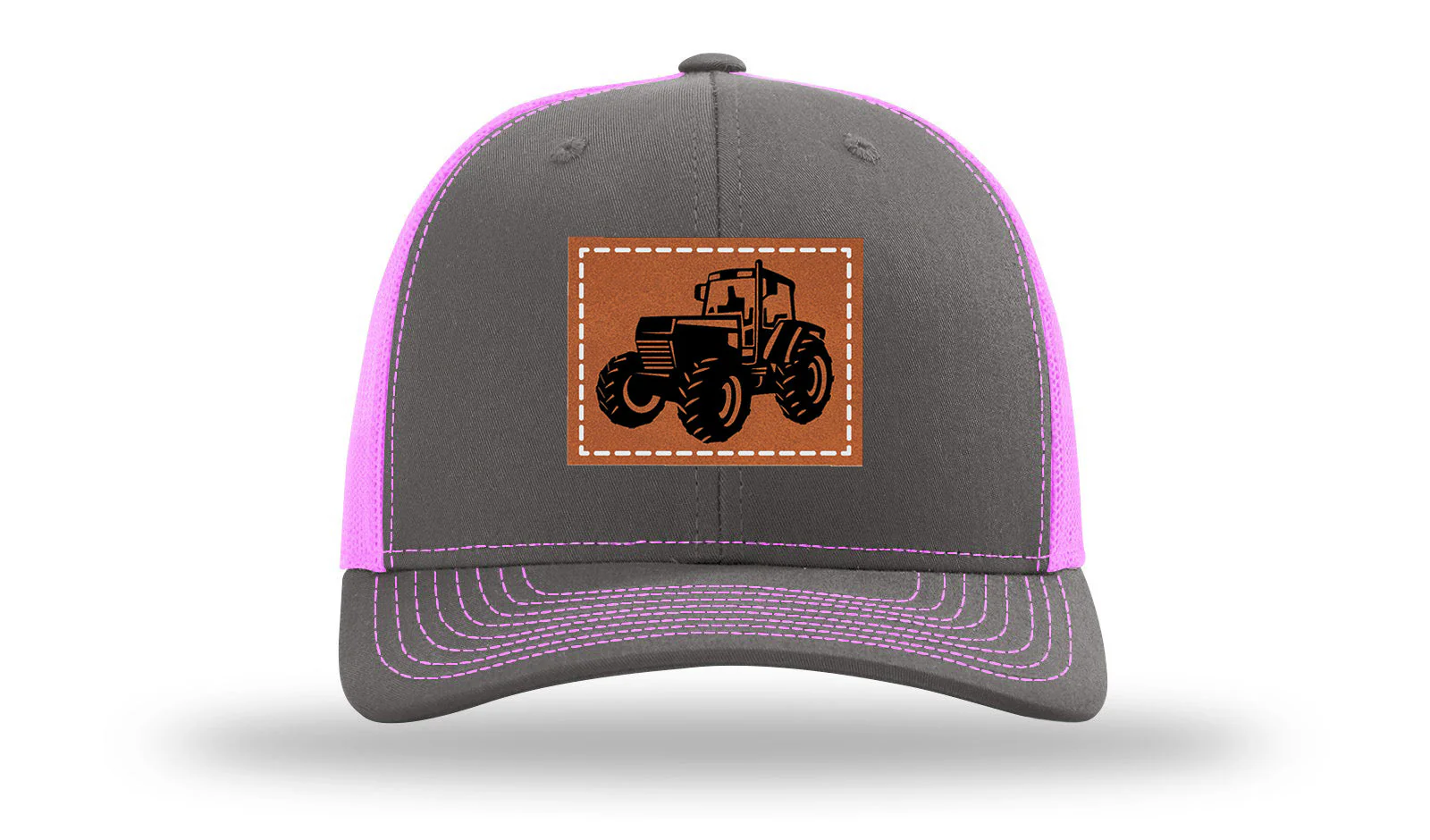 Tractor Leather Patch Richardson 112 Hat - Image 15