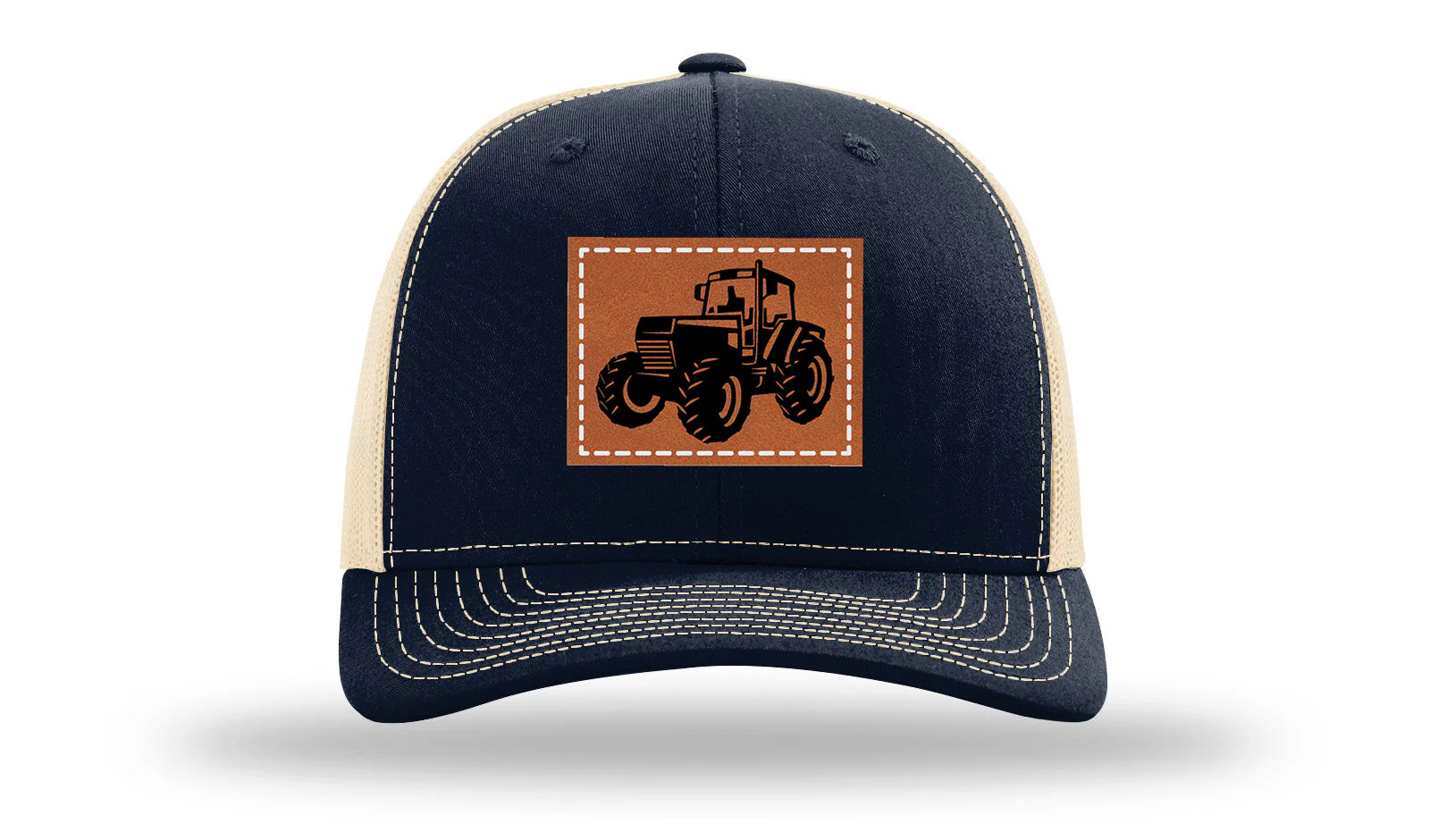 Tractor Leather Patch Richardson 112 Hat - Image 28