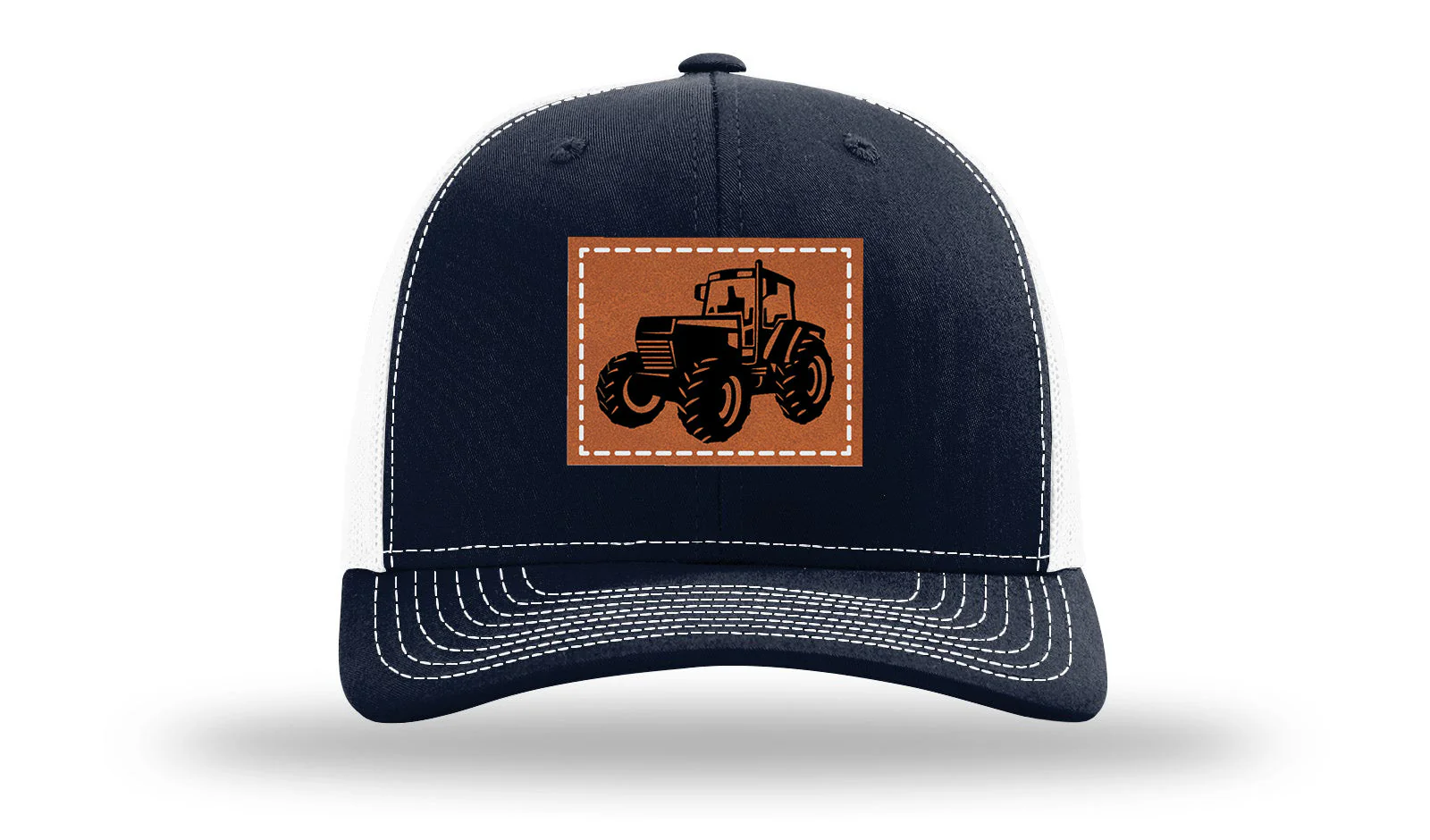 Tractor Leather Patch Richardson 112 Hat - Image 29