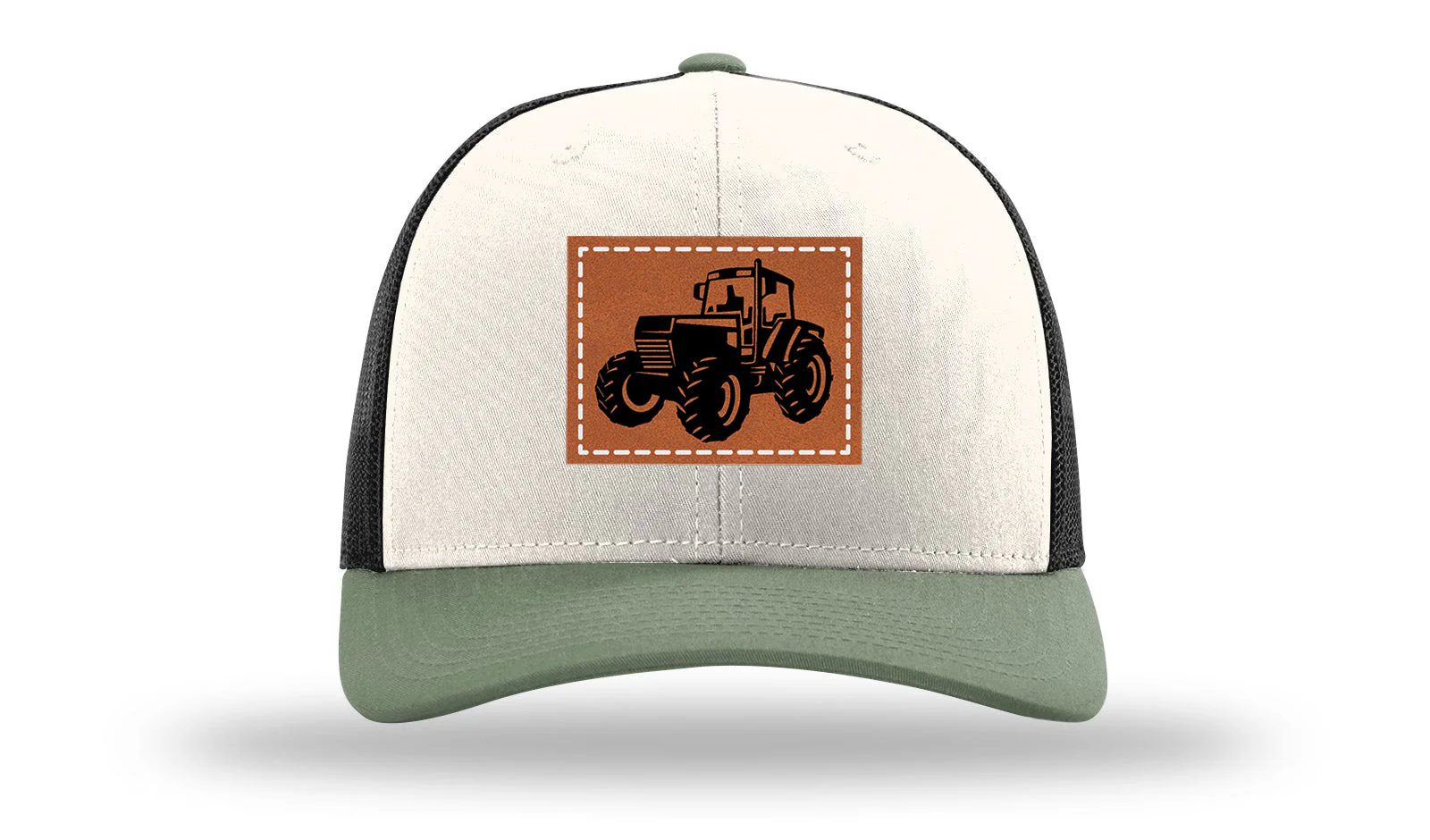 Tractor Leather Patch Richardson 112 Hat - Image 35