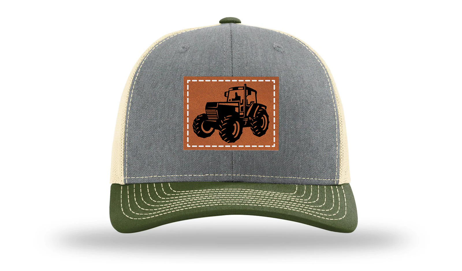 Tractor Leather Patch Richardson 112 Hat - Image 38