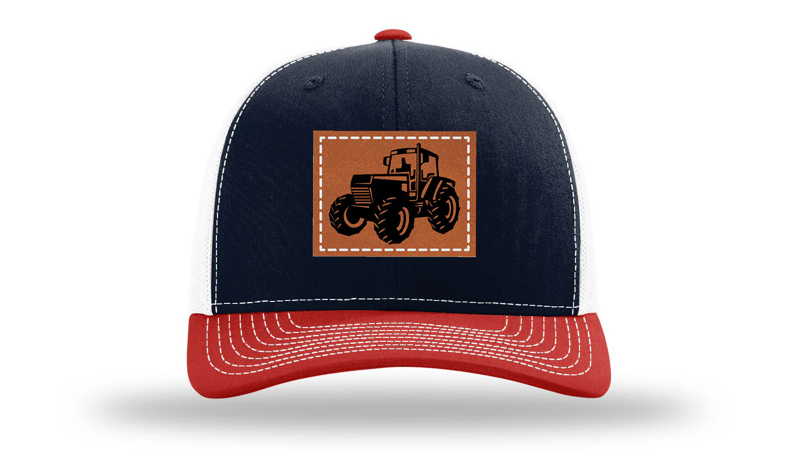 Tractor Leather Patch Richardson 112 Hat - Image 40
