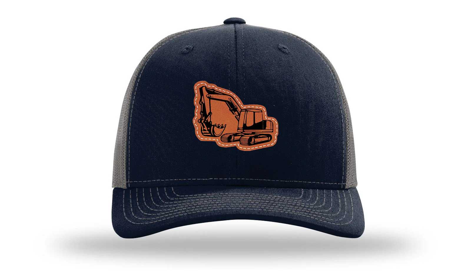 Excavator Leather Patch Richardson 112 Hat - Image 27