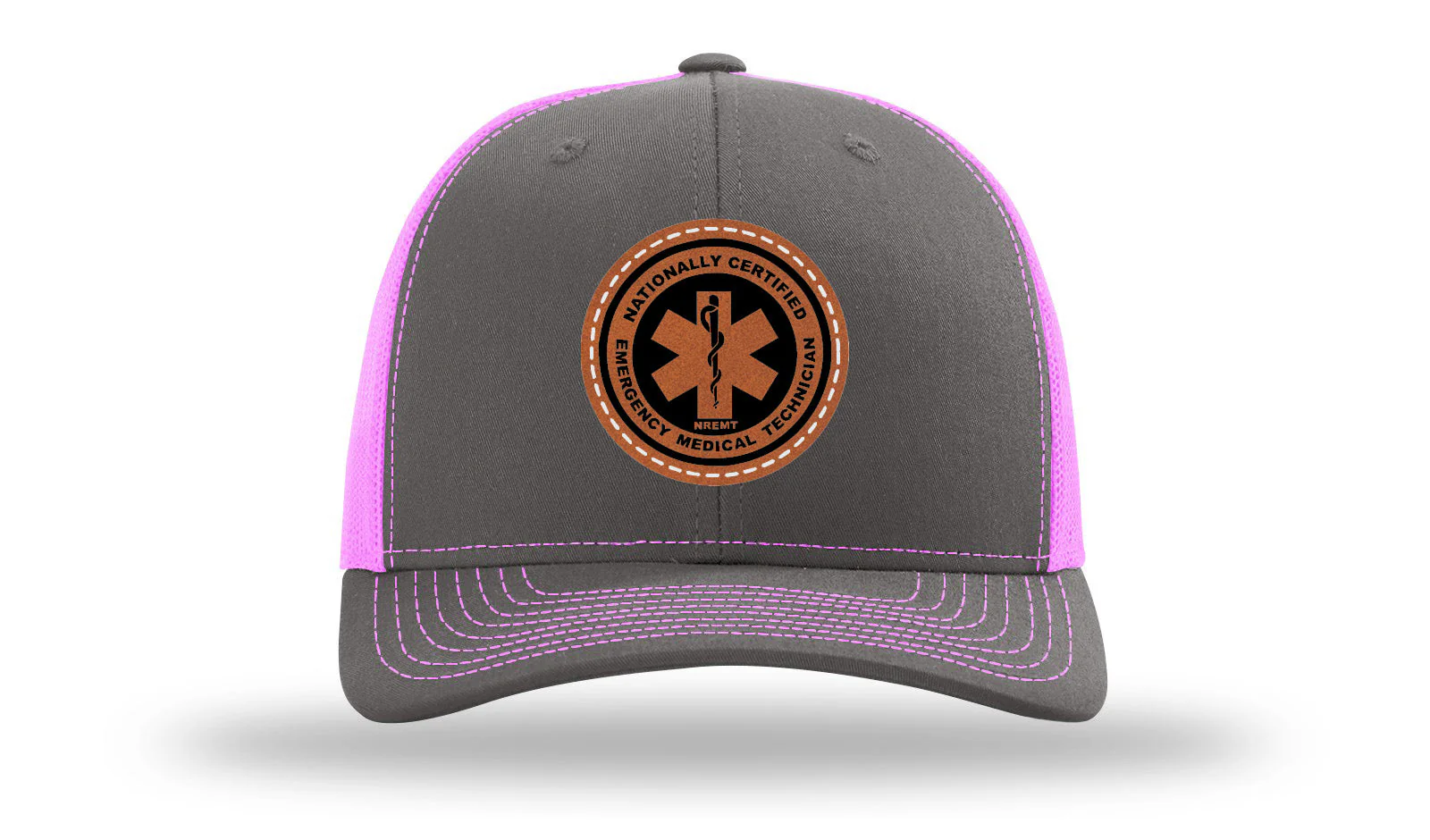 NREMT Leather Patch Richardson 112 Hat - Image 15