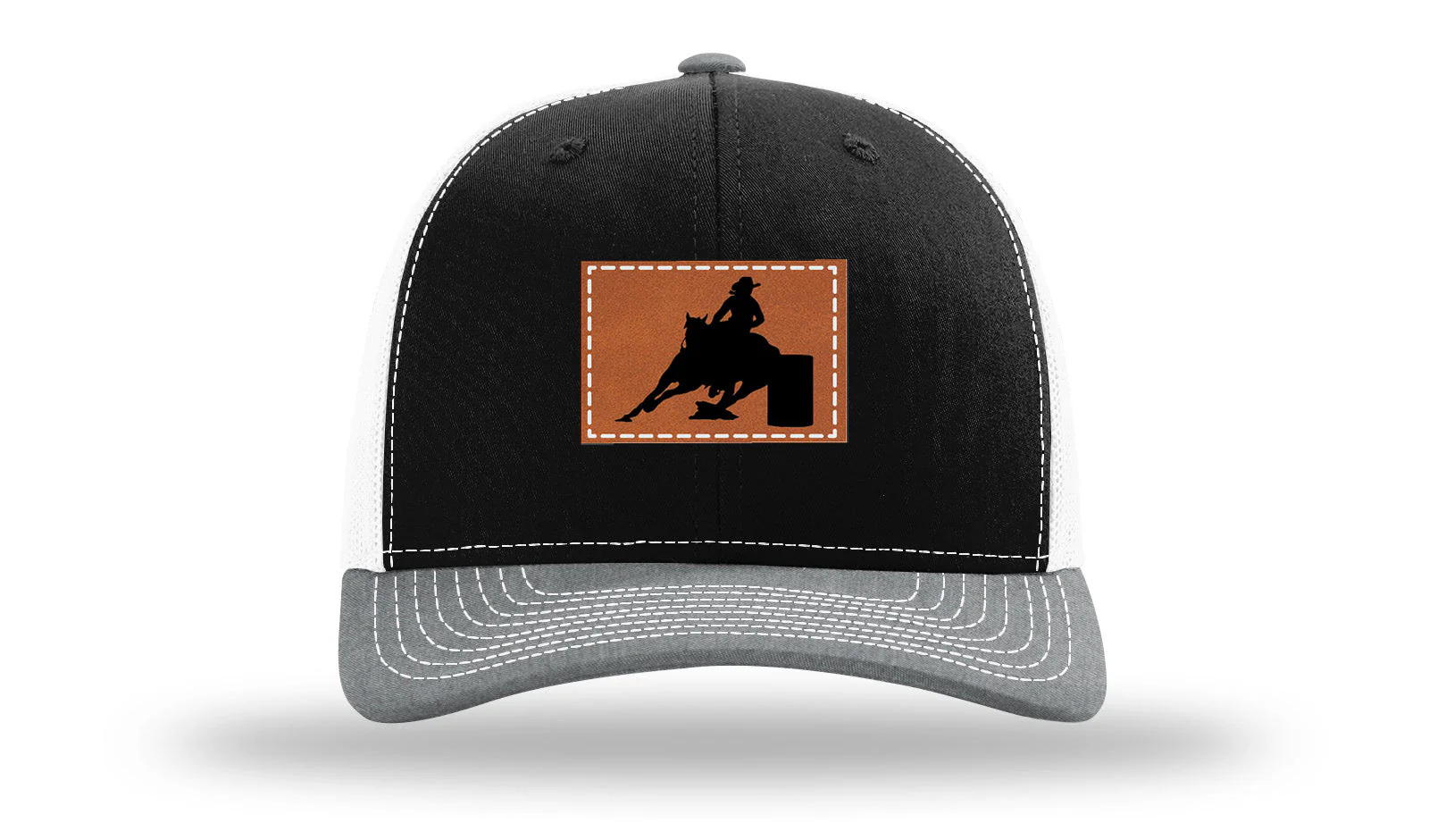 Barrel Racer Leather Patch Richardson 112 Hat - Image 33