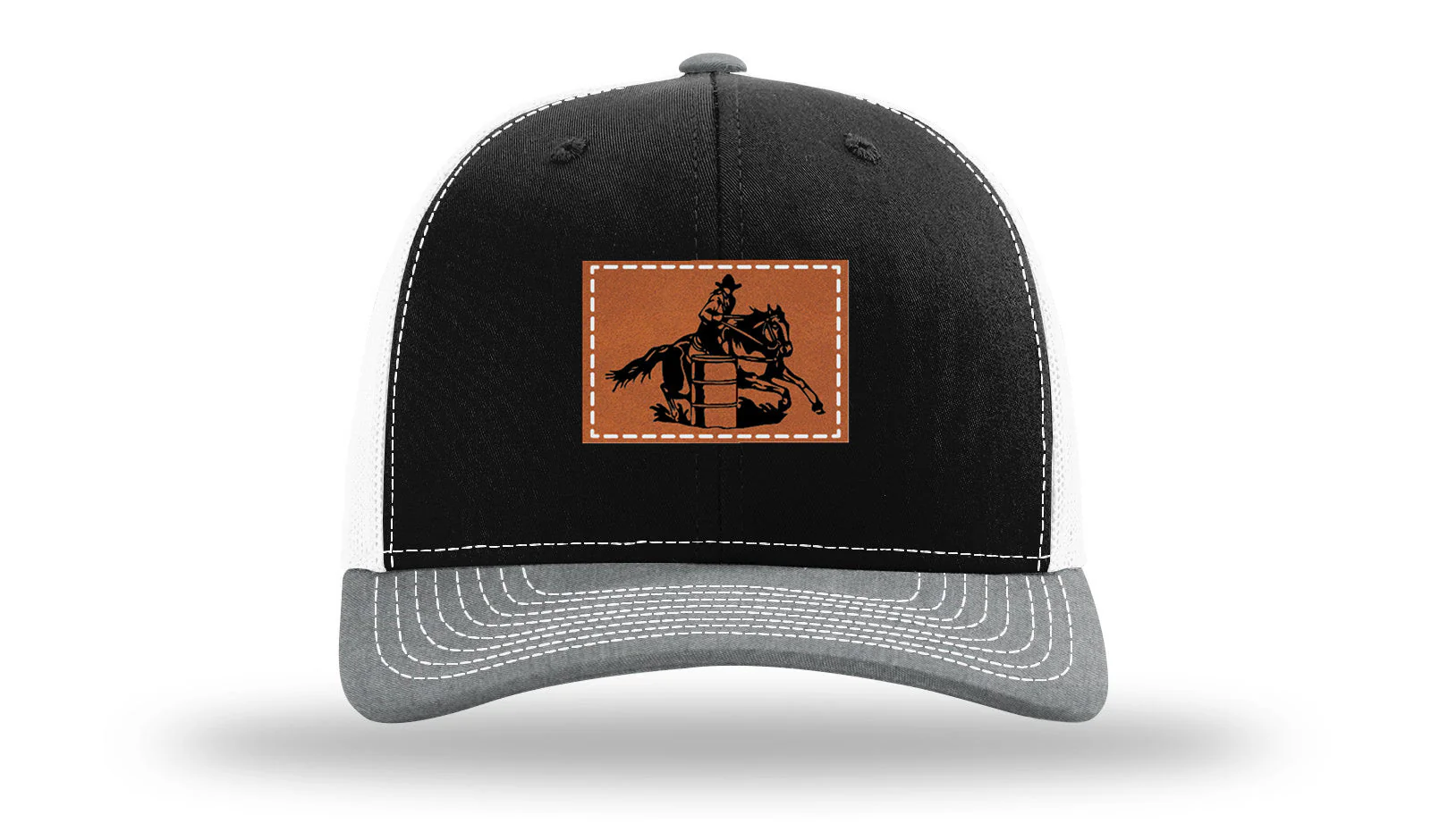 Barrel Racer 2 Leather Patch Richardson 112 Hat - Image 33