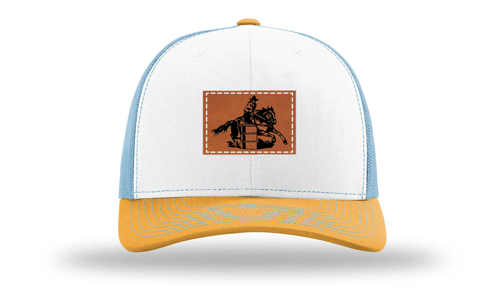 Barrel Racer 2 Leather Patch Richardson 112 Hat - Image 43