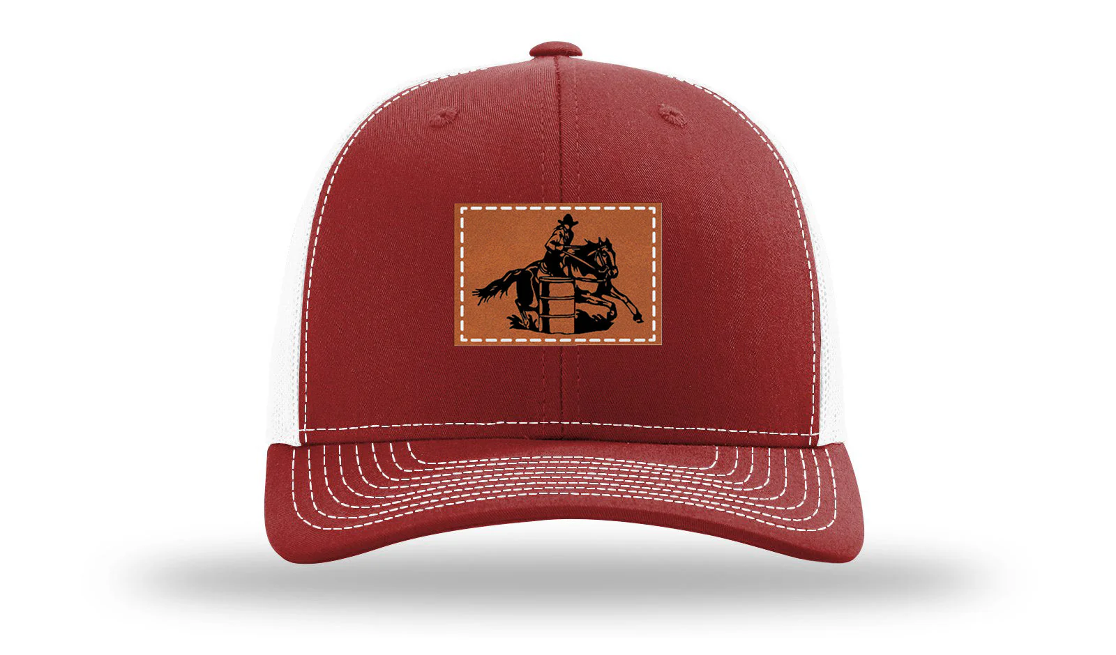 Barrel Racer 2 Leather Patch Richardson 112 Hat - Image 9