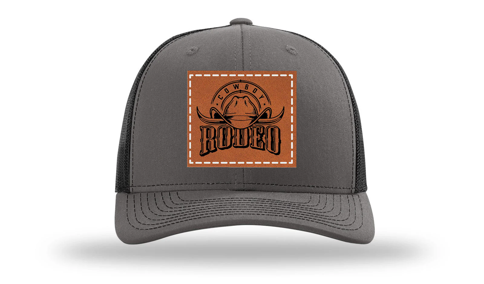 Rodeo Cowboy Leather Patch Richardson 112 Hat - Image 11