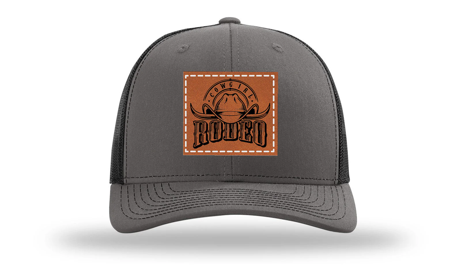 Rodeo Cowgirl Leather Patch Richardson 112 Hat - Image 11
