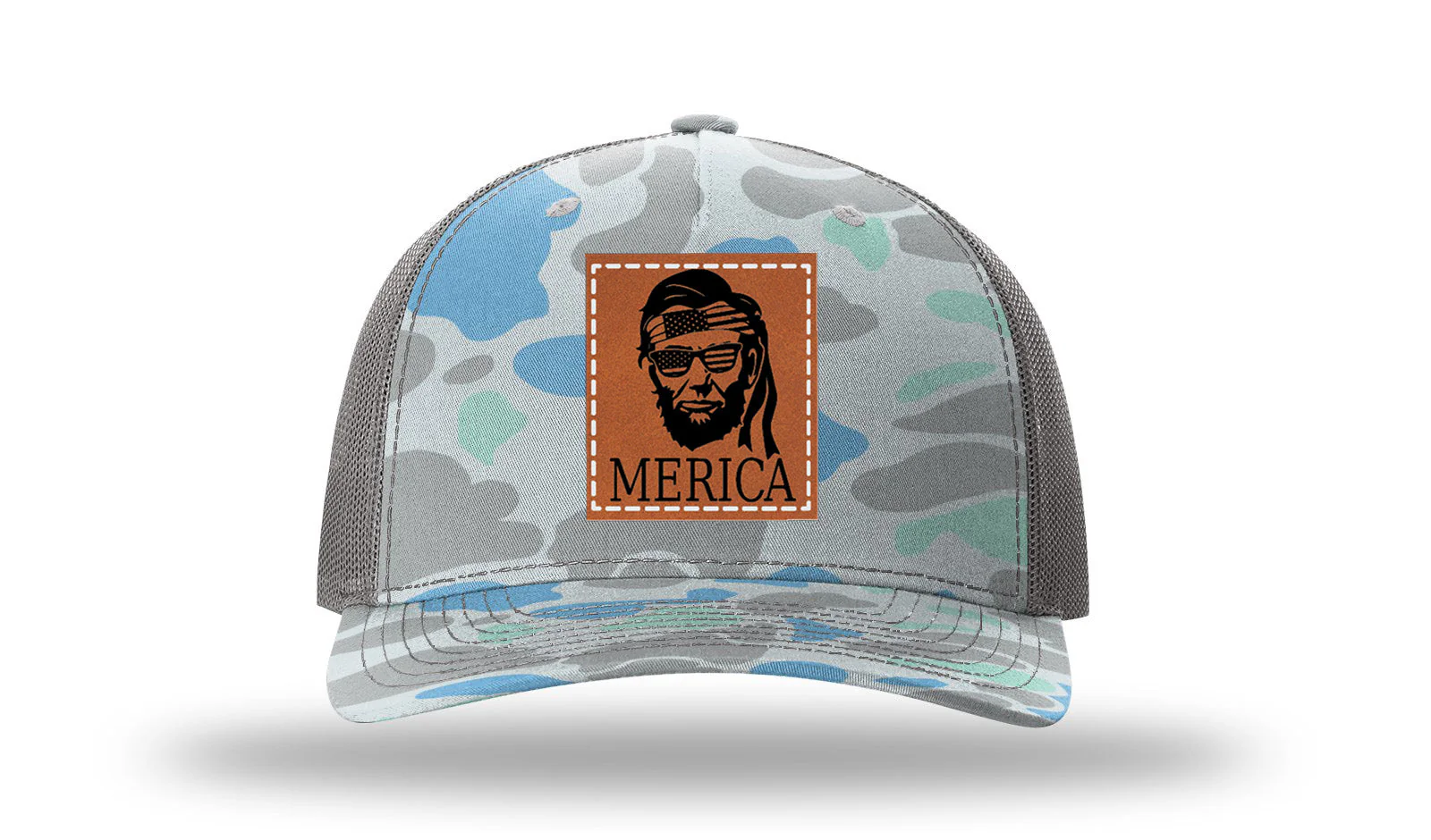 Abe Merica Leather Patch Richardson 112PFP Hat - Image 16