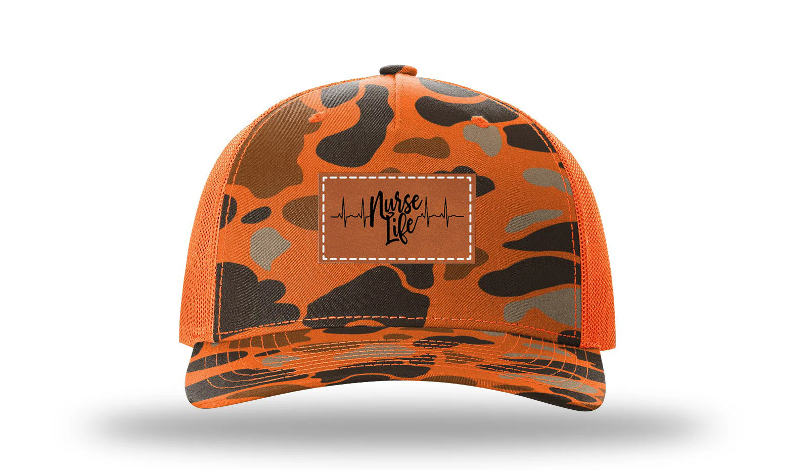 Nurse Life Leather Patch Richardson 112PFP Hat - Image 3