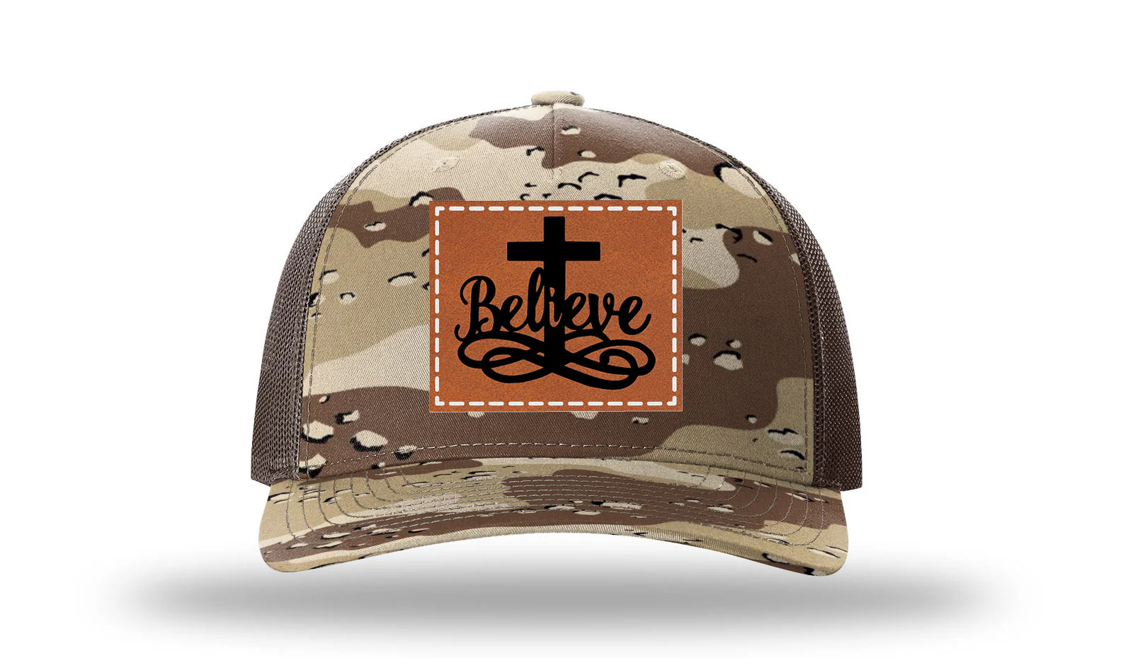 Believe Leather Patch Richardson 112PFP Hat - Image 5