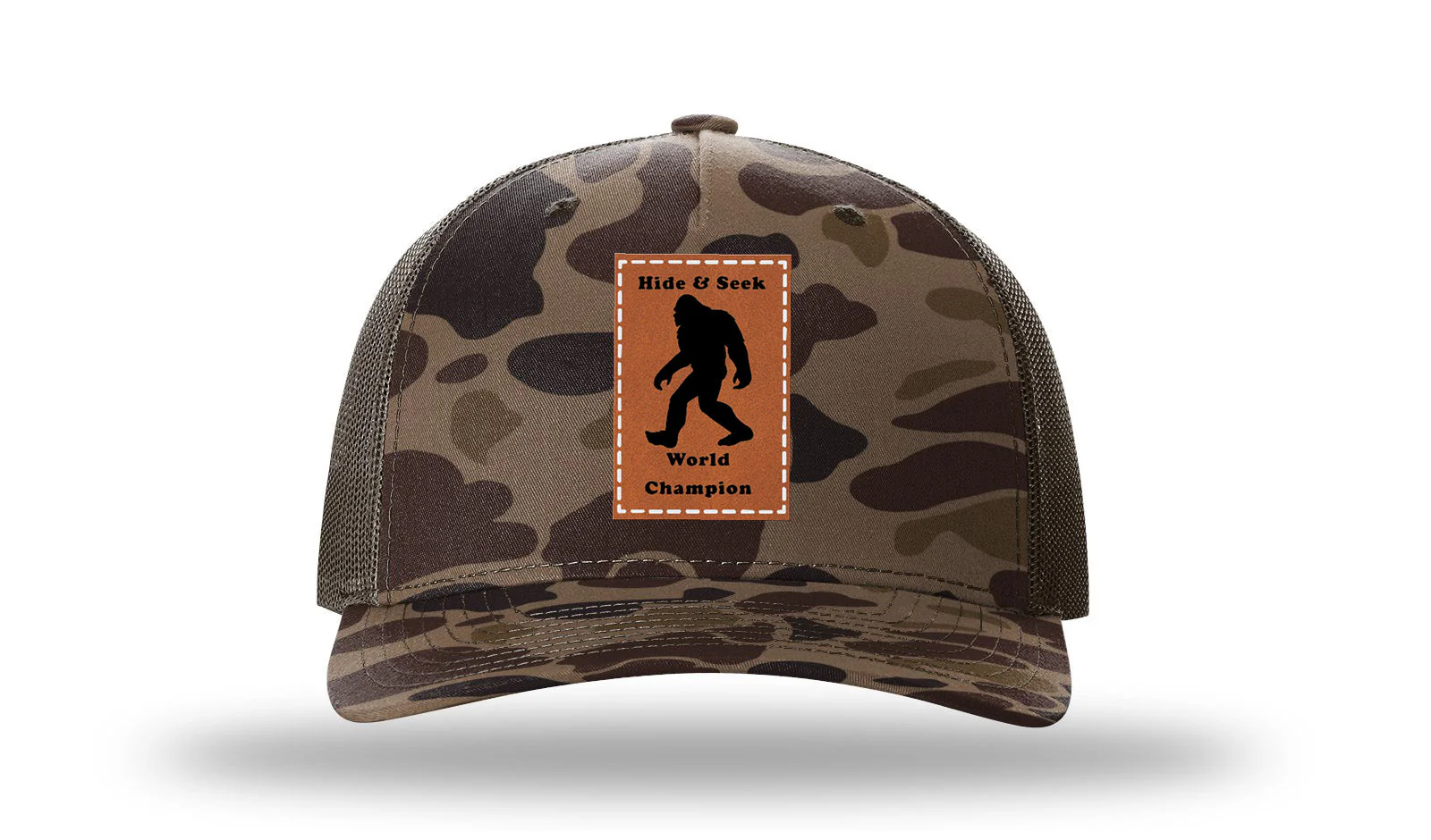 Hide and Seek World Champion Leather Patch Richardson 112PFP Hat - Image 2