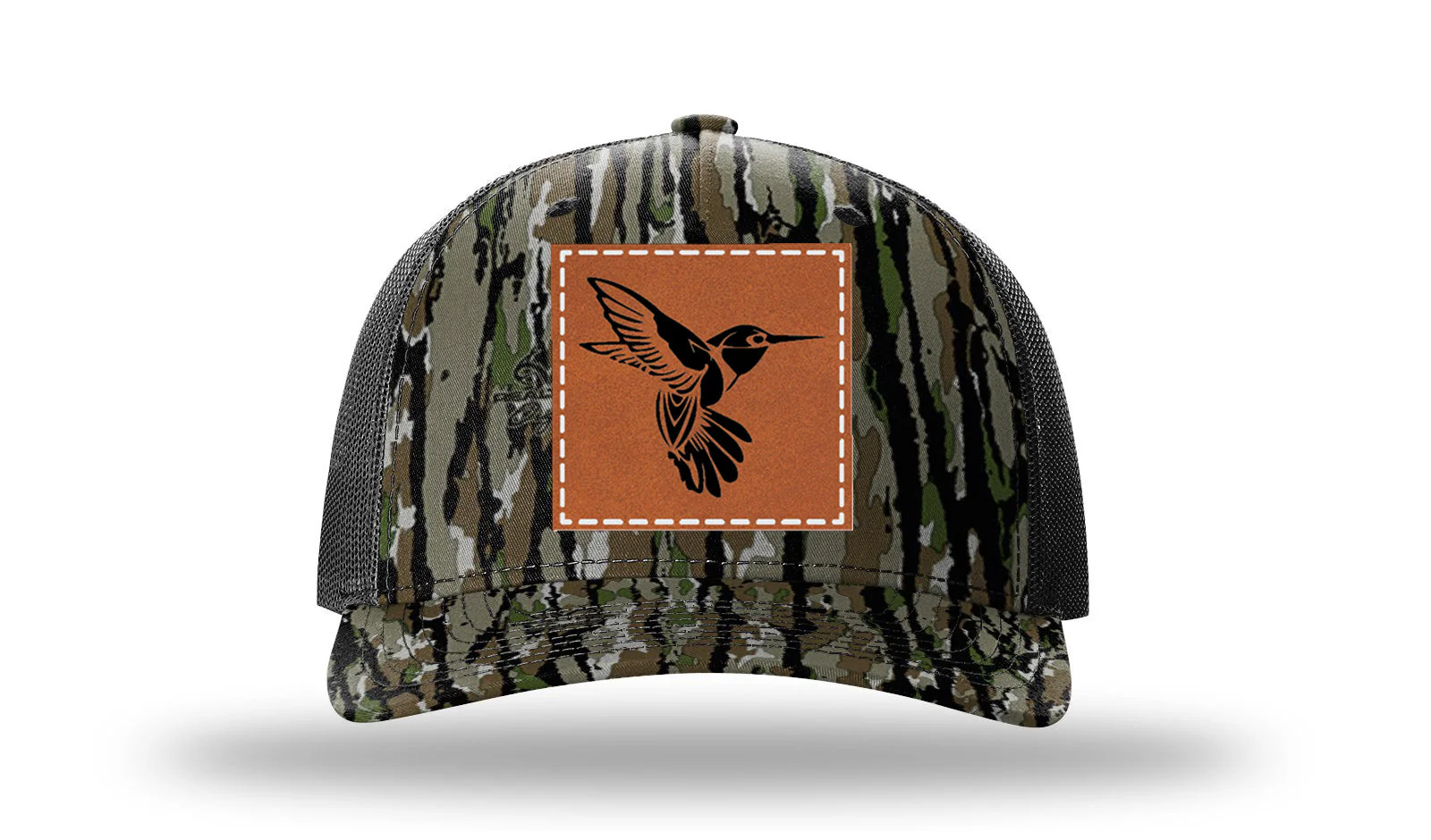 Hummingbird Leather Patch Richardson 112PFP Hat - Image 14