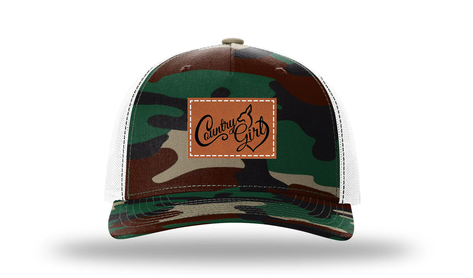 Country Girl Leather Patch Richardson 112PFP Hat - Image 6