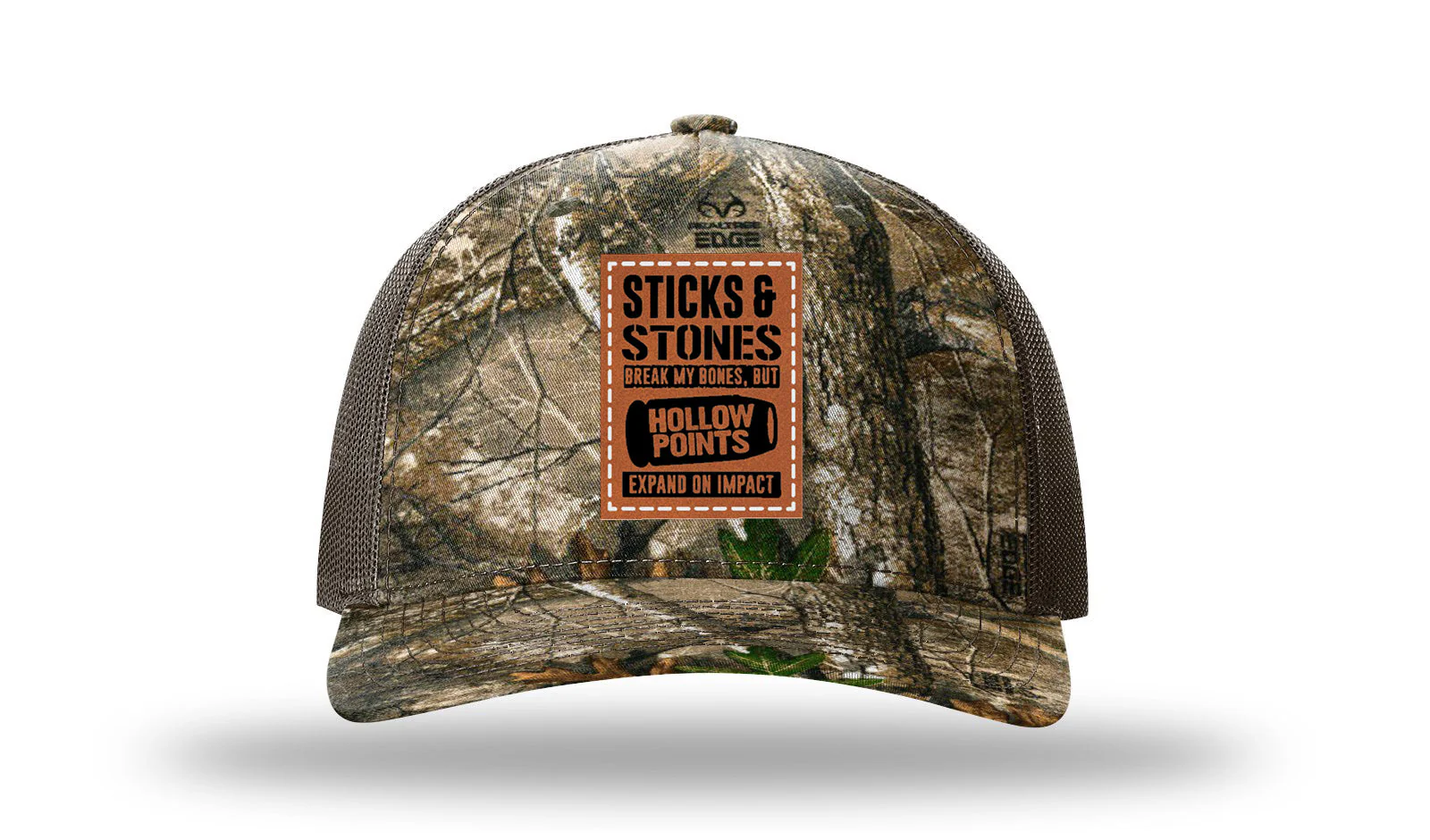 Sticks and Stones Leather Patch Richardson 112PFP Hat - Image 13