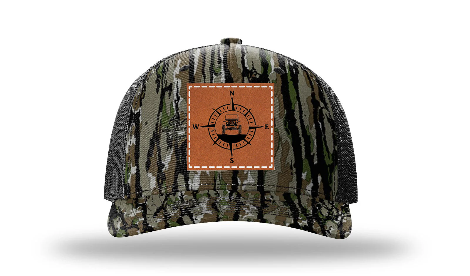 Jeep Compass CJ Leather Patch Richardson 112PFP Hat - Image 14