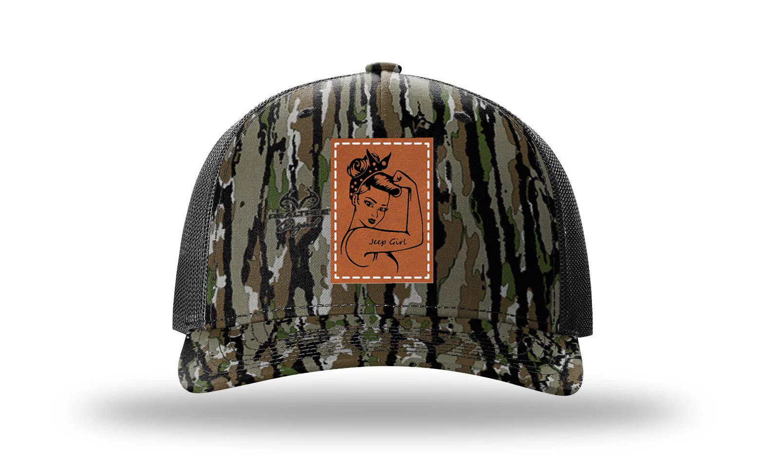 Jeep Girl Leather Patch Richardson 112PFP Hat - Image 14