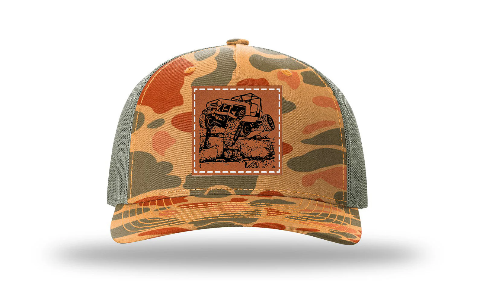 CJ Crawler Leather Patch Richardson 112PFP Hat - Image 17