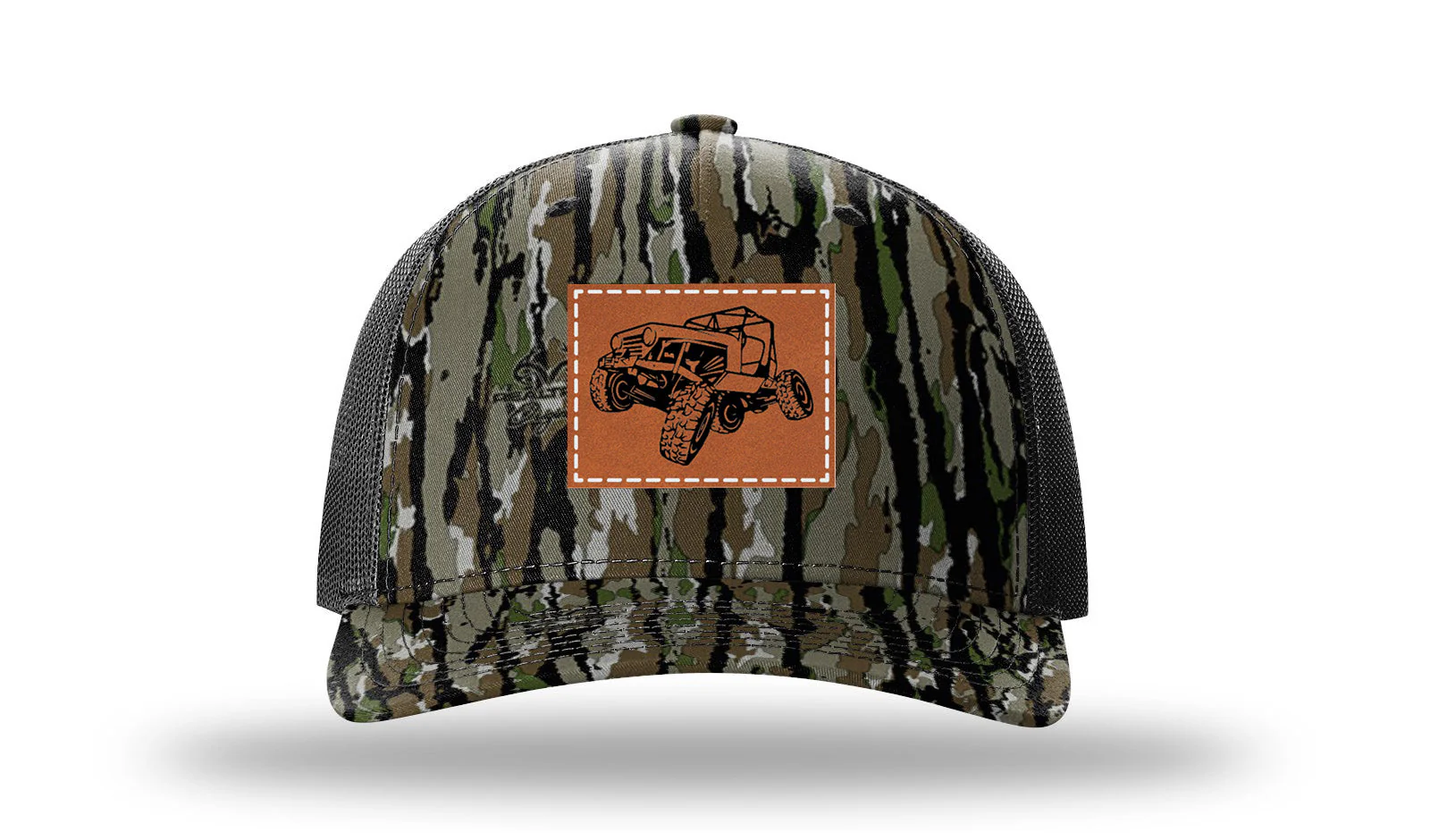 CJ Crawler No Rock Leather Patch Richardson 112PFP Hat - Image 14