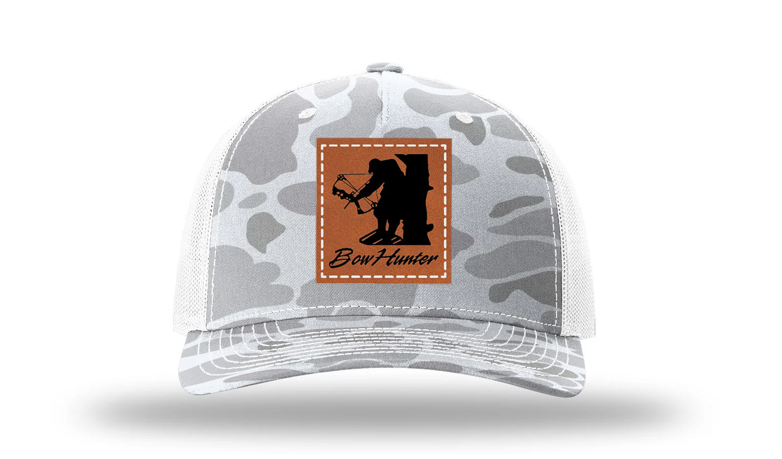 Bow Hunter Leather Patch Richardson 112PFP Hat - Image 4