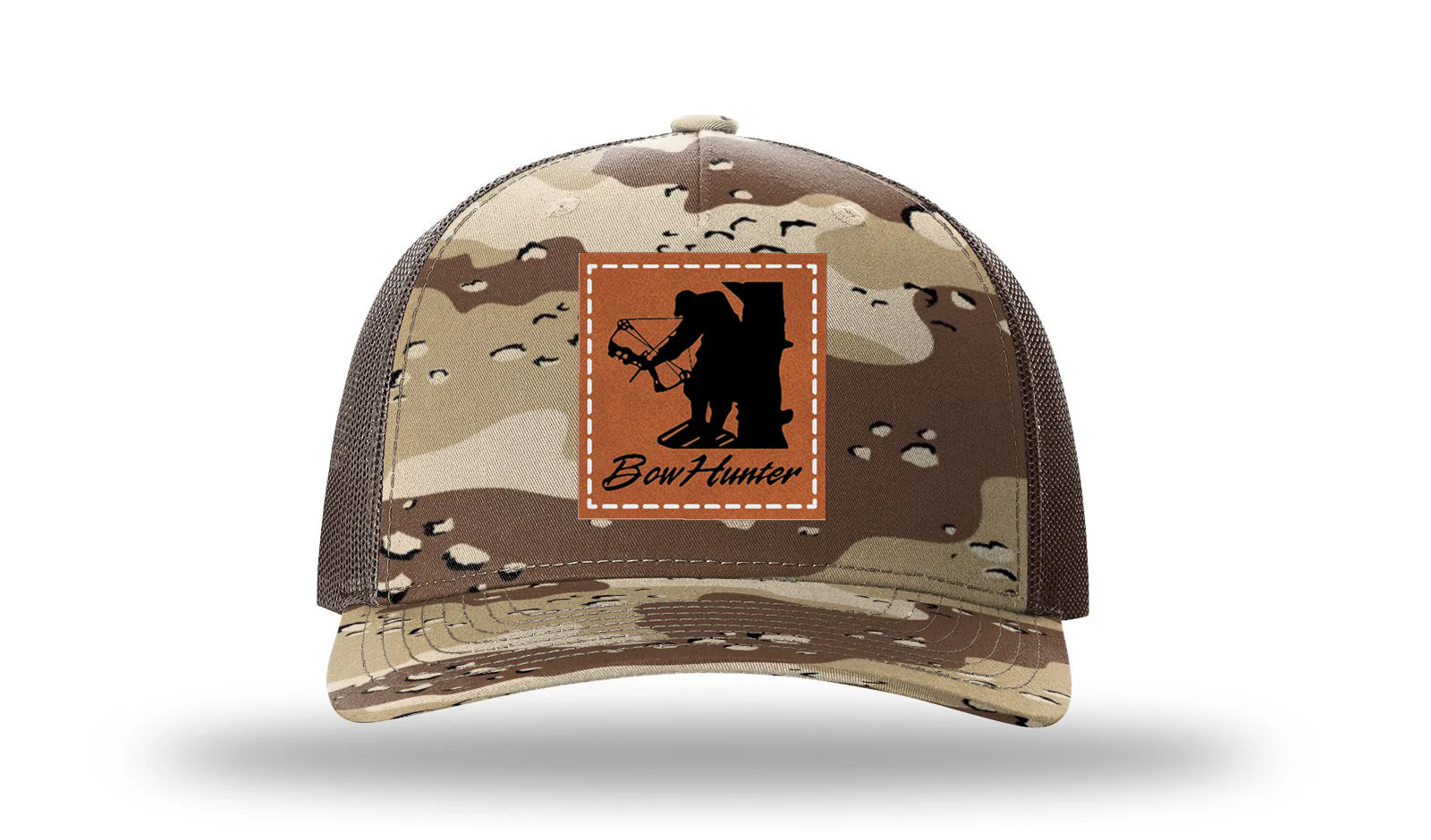 Bow Hunter Leather Patch Richardson 112PFP Hat - Image 5